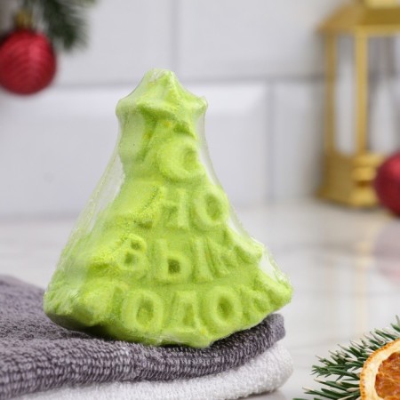 Bombing for the bath "Christmas tree" needles, green 65 grams "Dobroparov"-2