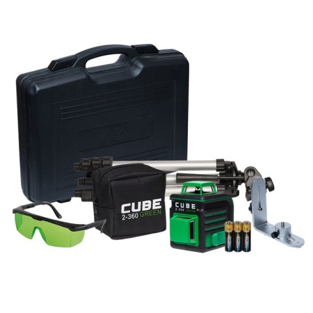 Laser Laser ADA Cube 2-360 Home Green Ultimate Edition, 20/70 m, ± 3 mm/10 m, 2x360 °-2