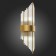 Wall lamp ST LUCE. SL1158.301.02. Nitido. 2x60 watts, E14, 20x54 cm, brass color
