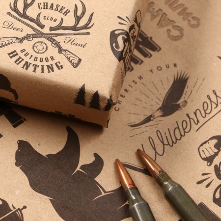 A set of paper packaging craft "Real Man", 2 sheets 50 × 70 cm-2