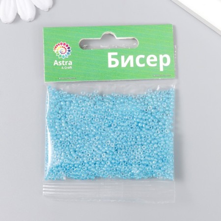 Beads "Astra" 11/0, 20 g (103V Blue)-2