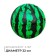 Children's ball "watermelon", d = 22 cm, 60 g