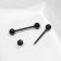 Piercing in the “bar” language, l = 2, d = 0.4 cm, pair, black color