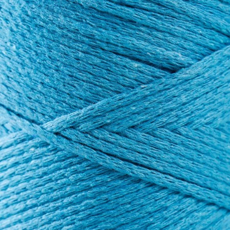 Yarn "Macrame Cotton" 20% polyester, 80% cotton 225m/250g (780 turquoise)-2