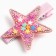 Hair clip, butterfly, star, 2 pcs, 5.5 cm, cats aristocrats