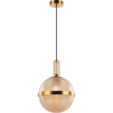 Светильник подвесной Rope 1xE27 40Вт, размер 25x25x41-150 см, цвет бронза