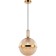 Spring lamp Rope 1xe27 40W, size 25x25x41-150 cm, bronze color