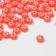 Acrylic bead "Drawings" mix, 7 × 4 mm, (set 10 g), the color is bright-coral