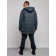 Winter male park, size 54, dark gray color