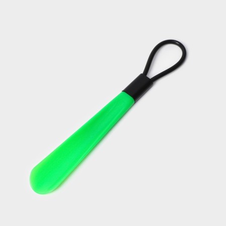 A spoon for the shoes of the shade, with a loop, 30 × 4 cm, 17.4 cm, green color-5