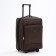 Small 20 suitcase "," Cartes factory ", lightning department, extension, external pocket, 2 wheels, brown color