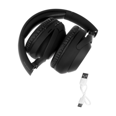 Headphones MZ300, wireless, full -size, microphone, BT 5.3, 400 mAh, black-7