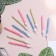 Unsuched candles for the spiral cake, set: 10 pcs and 10 stands