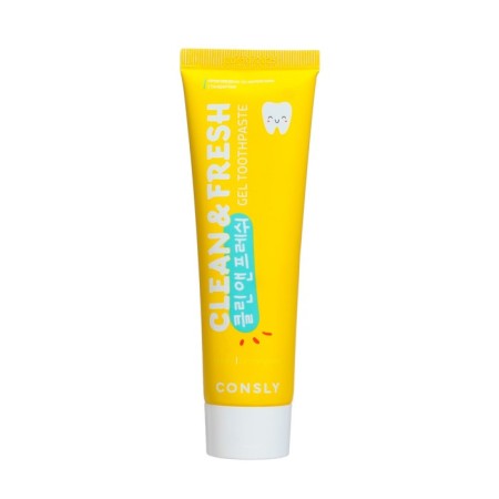 Consly Clean & Fresh gel toothpaste with honey and lemongrass extracts, 105 grams-1
