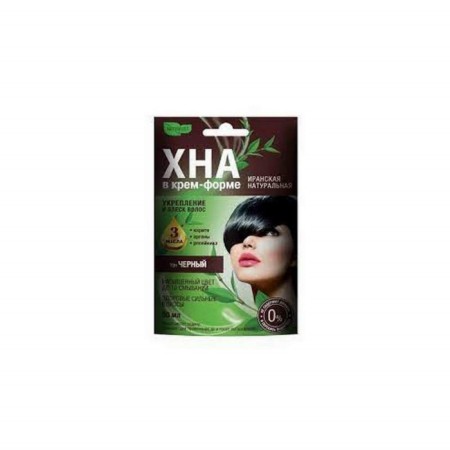 Henna in a convenient form Naturalist, natural, black tone, Sasha 50 ml
