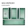 The flowerbed is galvanized "trapezoid", d = 60 cm, h = 15 cm, green Greengo