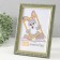 Photo frame Plastic "Vintage" 15x21 cm, olive