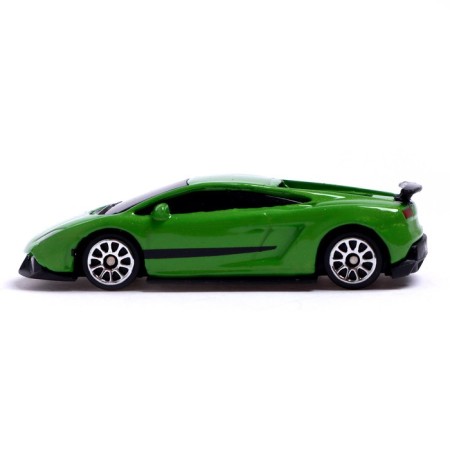 Metal machine Lamborghini Gallardo LP 570-4 Superleggera, 1:64, Green color-1