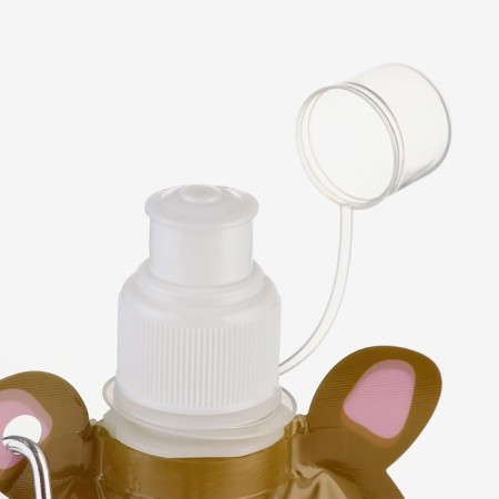 Water flask, 280 ml, "Bear", on carbine, 22 x 12 cm-2