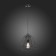 STL LUCE Sus. SL264.403.01. Strano. 1x60 W, E27, 40x40x33 cm, black color