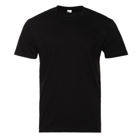 Male T -shirt, size 46, black color