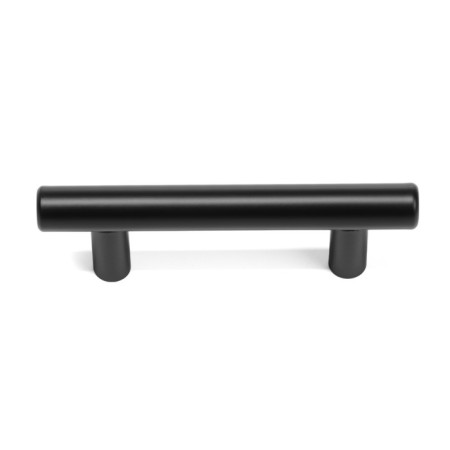 Hand -on Tundra Rail, Stainless. steel, d = 12 mm, m/o 64 mm, black color, packaging 500-2