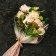 Package Flower cone, pink, 36x20x45cm ± 1cm