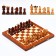 Chess Polish Madon "Pearls", 40.5 x 40.5 cm, King H-8.5 cm, Pig H-5 cm