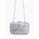 Female bag on farmar, silver color