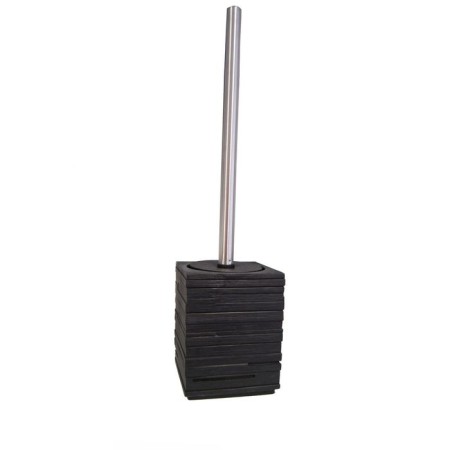 Brick toilet brush, black color