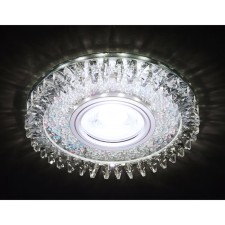 Ambrella Light Lumber built -in LED, G5.3, 3W, Chrome Color, D = 65 mm
