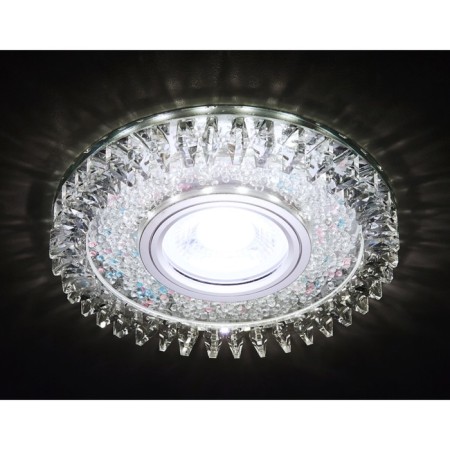 Ambrella Light Lumber built -in LED, G5.3, 3W, Chrome Color, D = 65 mm
