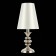 Evoluce bedside lamp. SL1137.104.01. Rionfo. 1x40 W, E14, 21x21x45.8 cm, Nickel color
