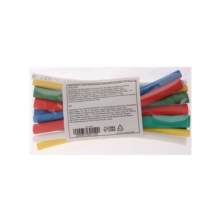 The heat -assigned tube 3/4/5/6 set (3/4mm -3 cv, 5/6 mm -2 cv 10 cm), 10 pcs-2