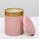 A set of boxes 3 in 1 round, powder, 25 x 21 x 21 - 20 x 16 x 16 cm