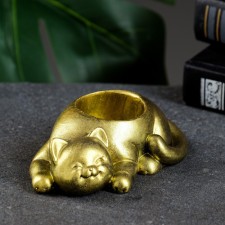 Cat Clobberry Golden Gold, 11x7x3cm