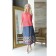 Women's skirt, size 42, blue color