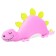 Soft toy-podushka "Stegosavr", 70 cm, color light purple