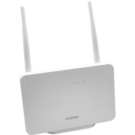 Internet center Digma Home (D4Ghmawh) N300 10/100Base-TX/4G (3G) CAT.4 White-5