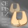 Earrings Metal "Bohemia" messenger, color gold