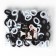 Hair gum "for the sweetest" set, diameter 2 cm, 100 pcs