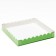 Box for cookies, mint, 20 x 20 x 3 cm