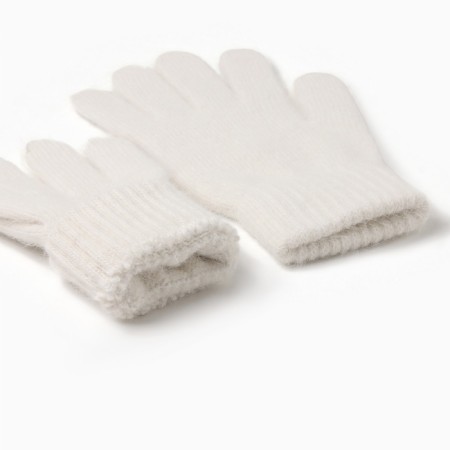 Women's gloves minku, dairy color, 21 cm-2