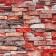 Film self -adhesive tile multi -colored 10m*45cm