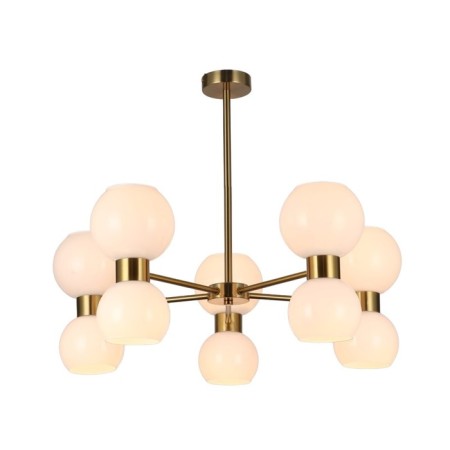 Ceiling light Gerhort G11071/10COP WT, 10x60W, E27, 47x73x73 cm, bronze color