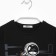 T -shirt for a boy, black color, height 104 cm