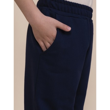 Pants for boys, height 104 cm, dark blue color-4