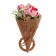 Ring for napkins "Bouquet", pink color