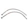 Flexible eyeliner for the Accoona A490-5, M10, 50 cm, set 2 pcs, stainless steel
