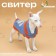 Sweater "Bunny", XS (DS 17, Osh 17, OG 23-37 cm)